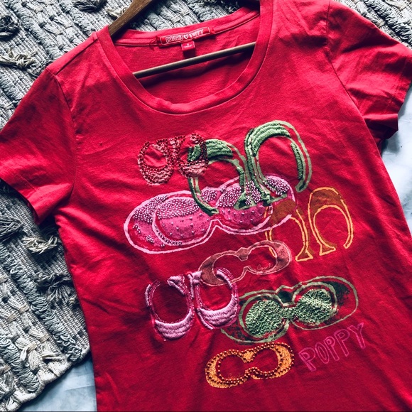 Coach Tops - Coach Poppy Tee Shirt (S)